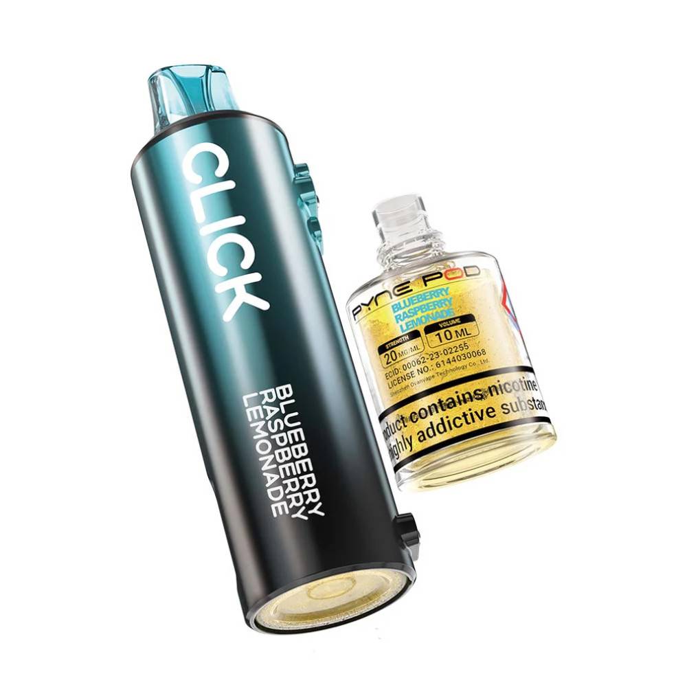 Pyne Pod Click 50k Pods Pack of 5 Blueberry Raspberry Lemonade