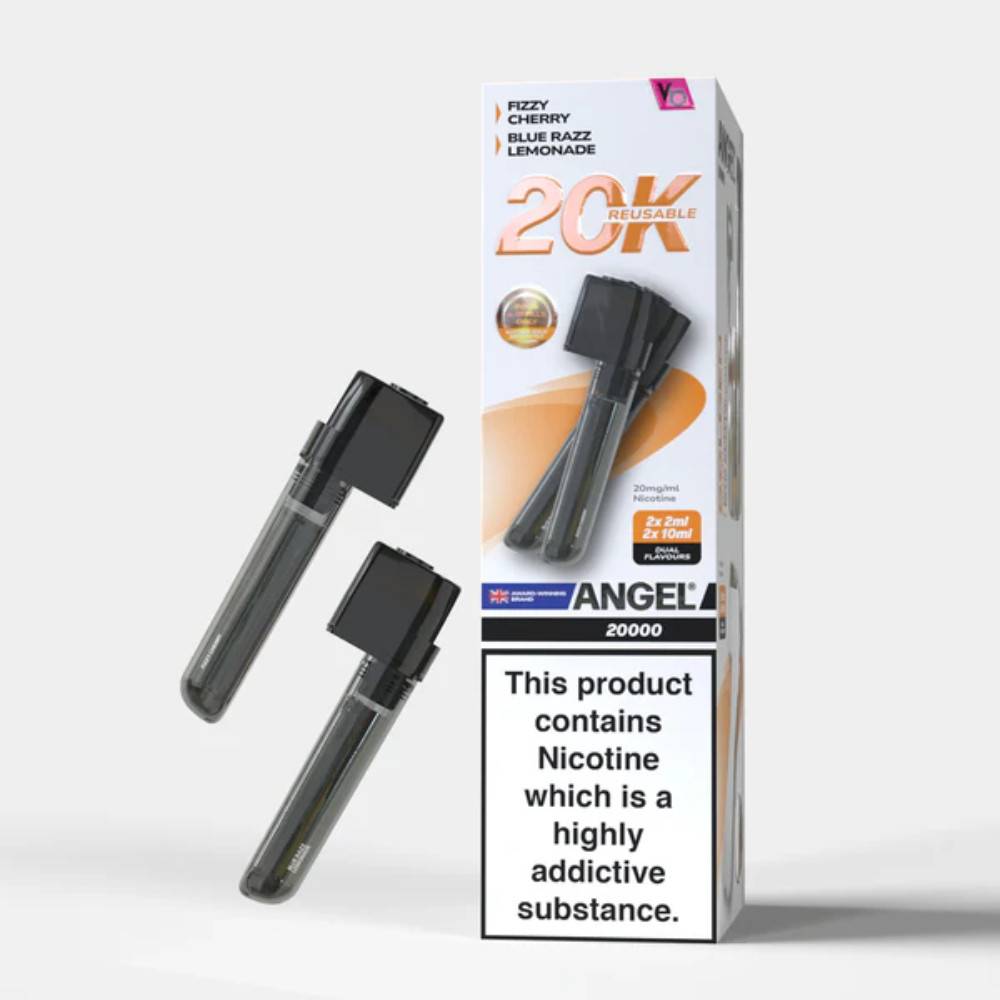 Vapes Bars Angel 20k Pods Pack of 10 Golden Edition