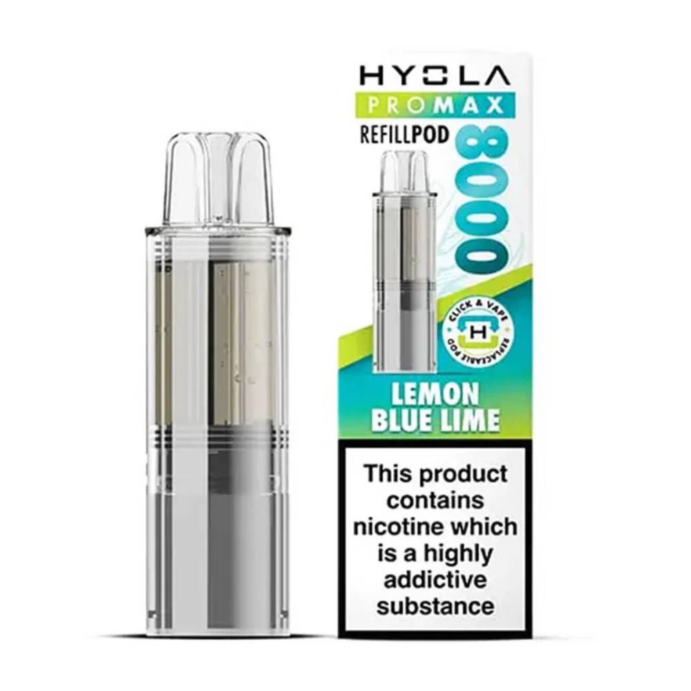 Hyola Pro Max 8000 Pods Pack of 5 Lemon Blue Lime