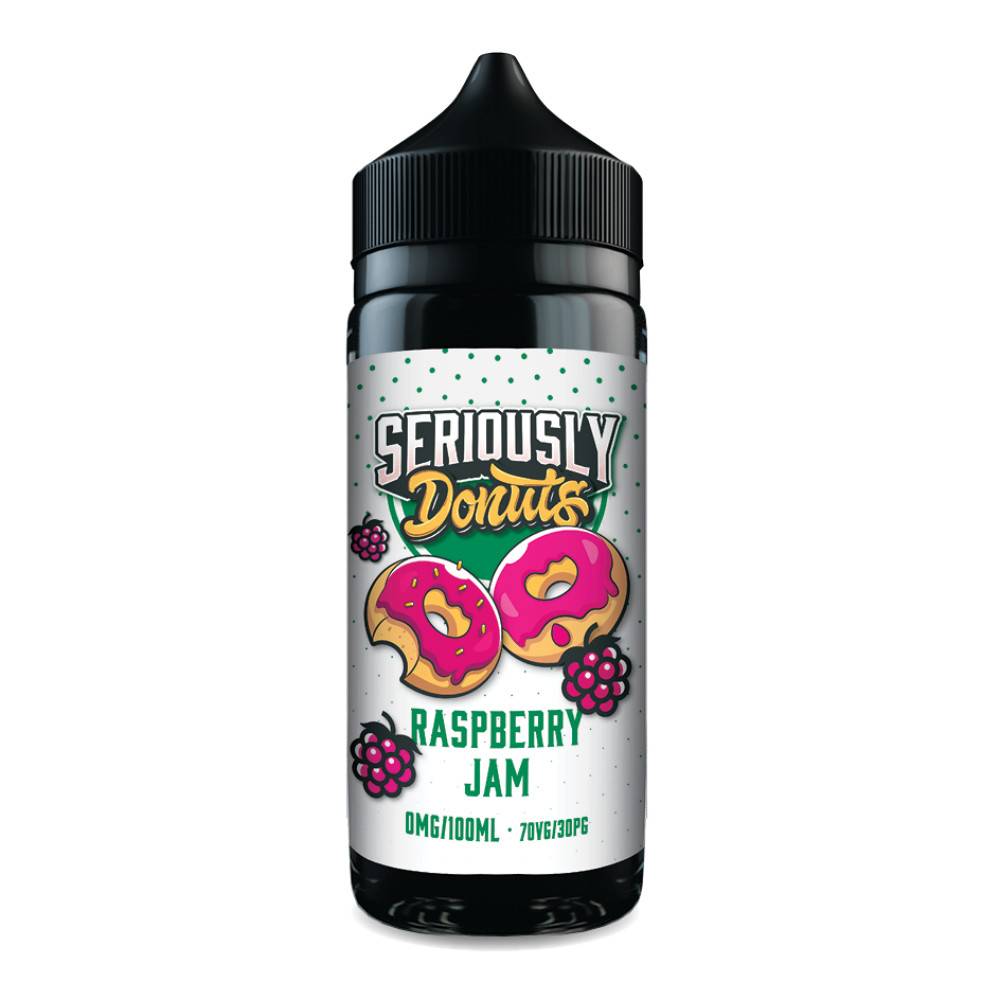 Seriously Donuts 100ml E-Liquids Raspberry Jam
