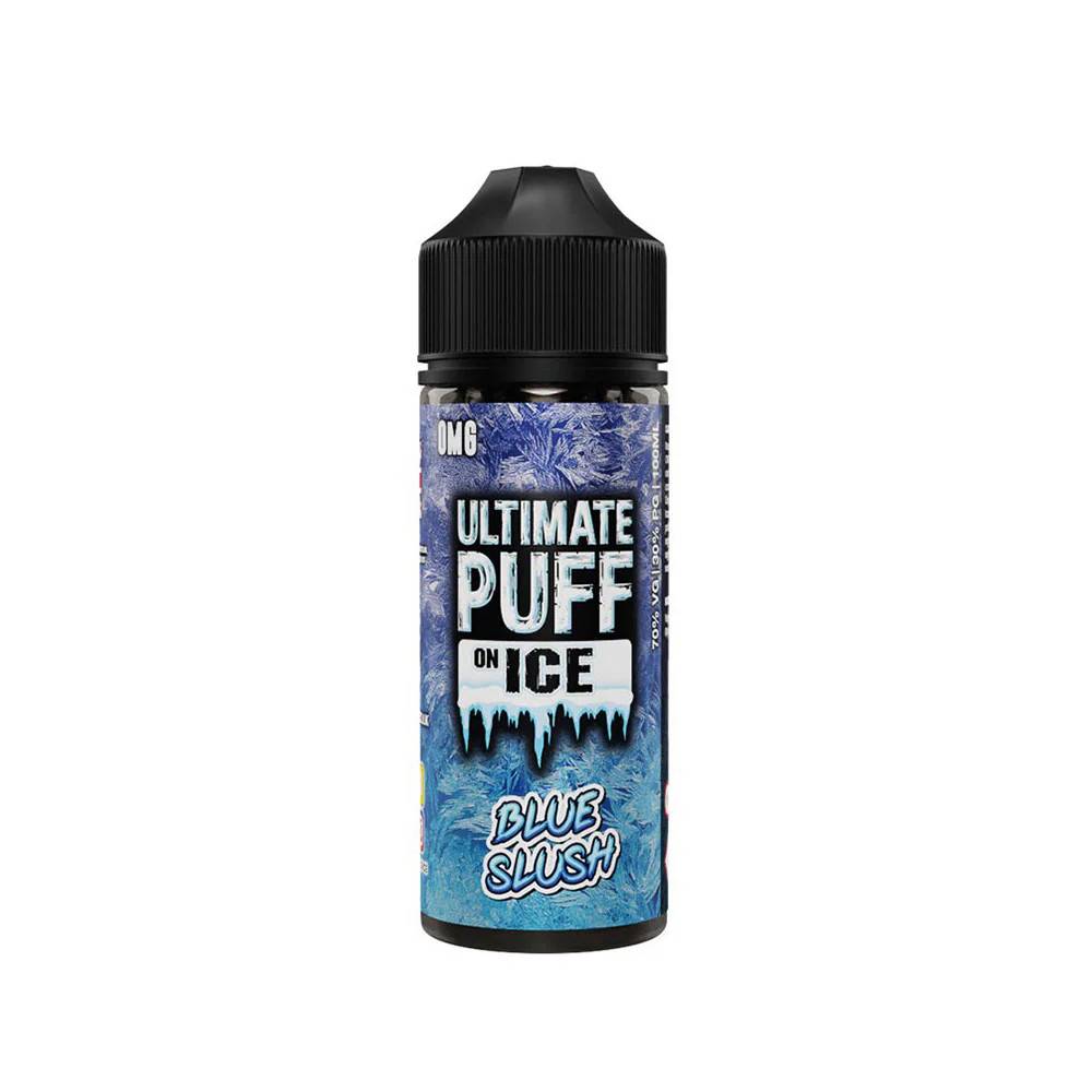 Ultimate Puff on Ice 100ml E-Liquids Blue Slush