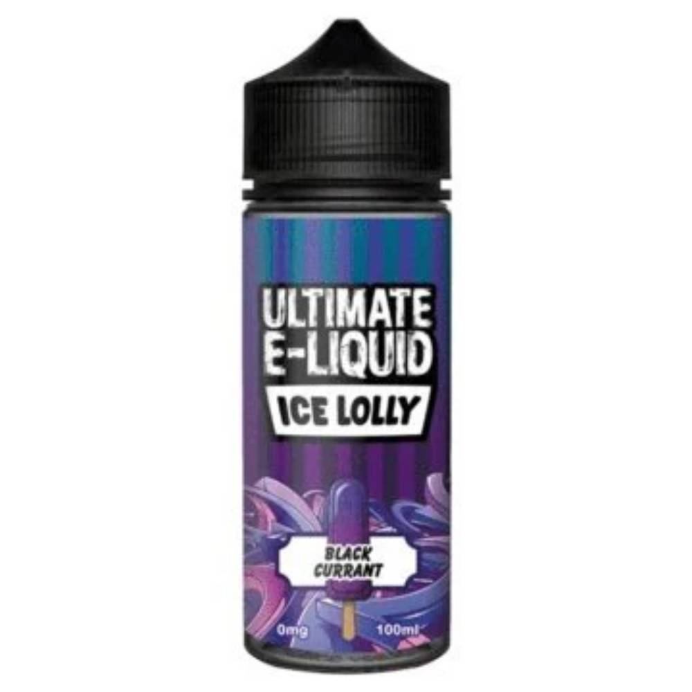 Ultimate Puff Ice Lolly 100ml E-Liquids Blackcurrant