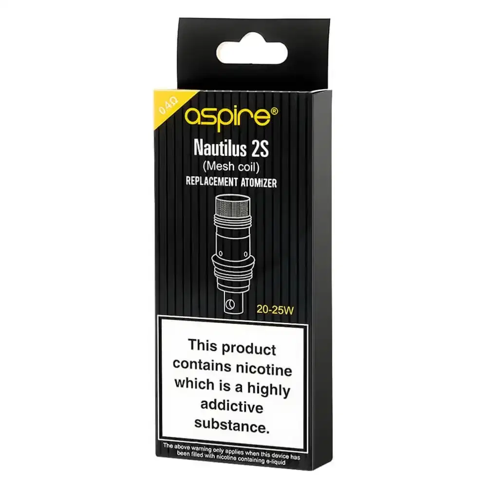 Aspire Nautilus 2S  Coils 5 Packs 2S 0.4ohm