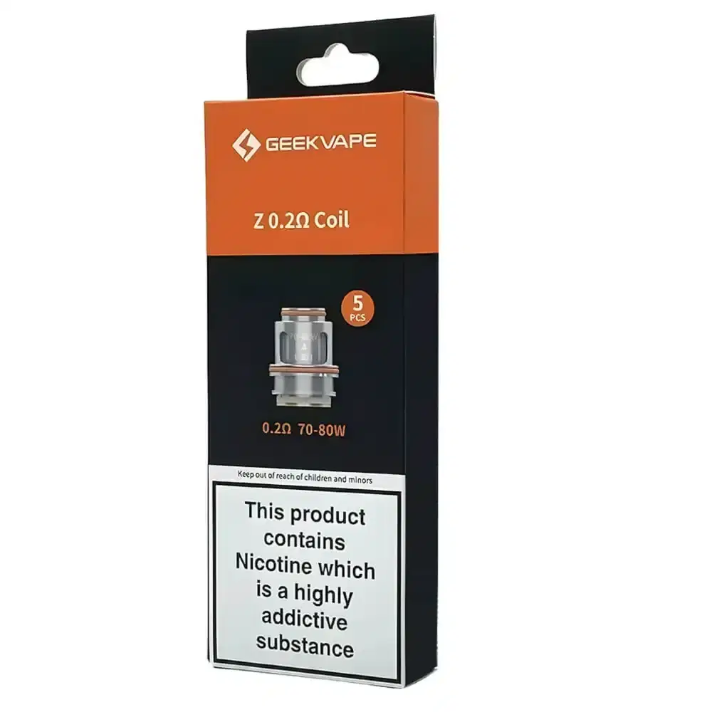 Geekvape Zeus Z Coils 5 Packs Z 0.2ohm Mesh