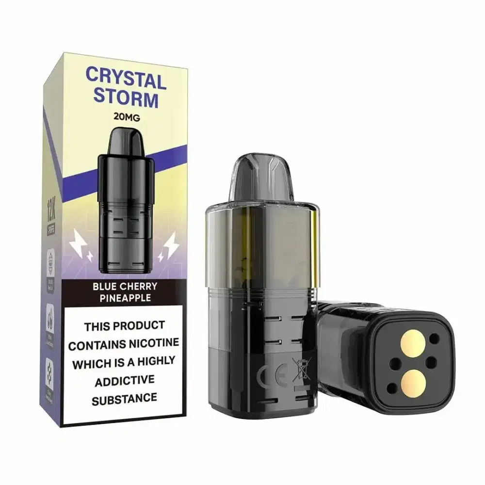 Crystal Strom Bar 12k Pods Pack of 5 Blue Cherry Pineapple