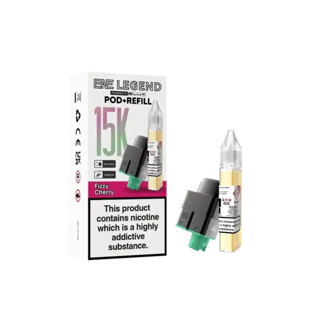 Elux Ene Legend 15k Pods Pack of 5 Fizzy Cherry
