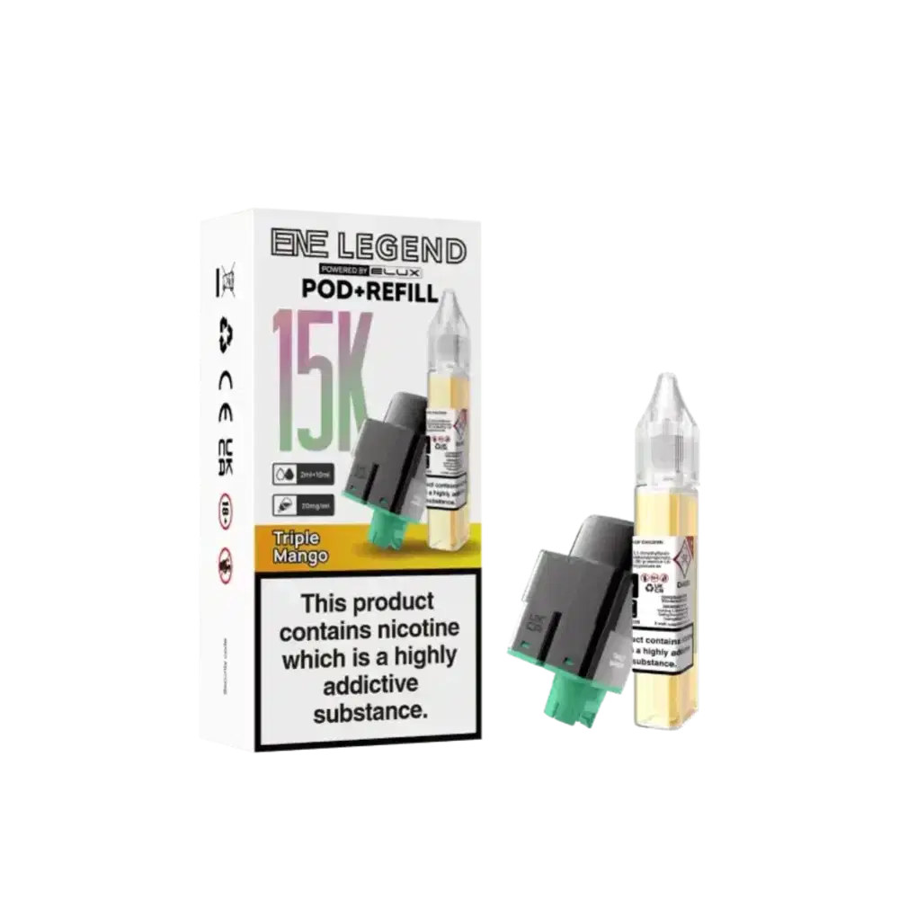 Elux Ene Legend 15k Pods Pack of 5 Triple Mango