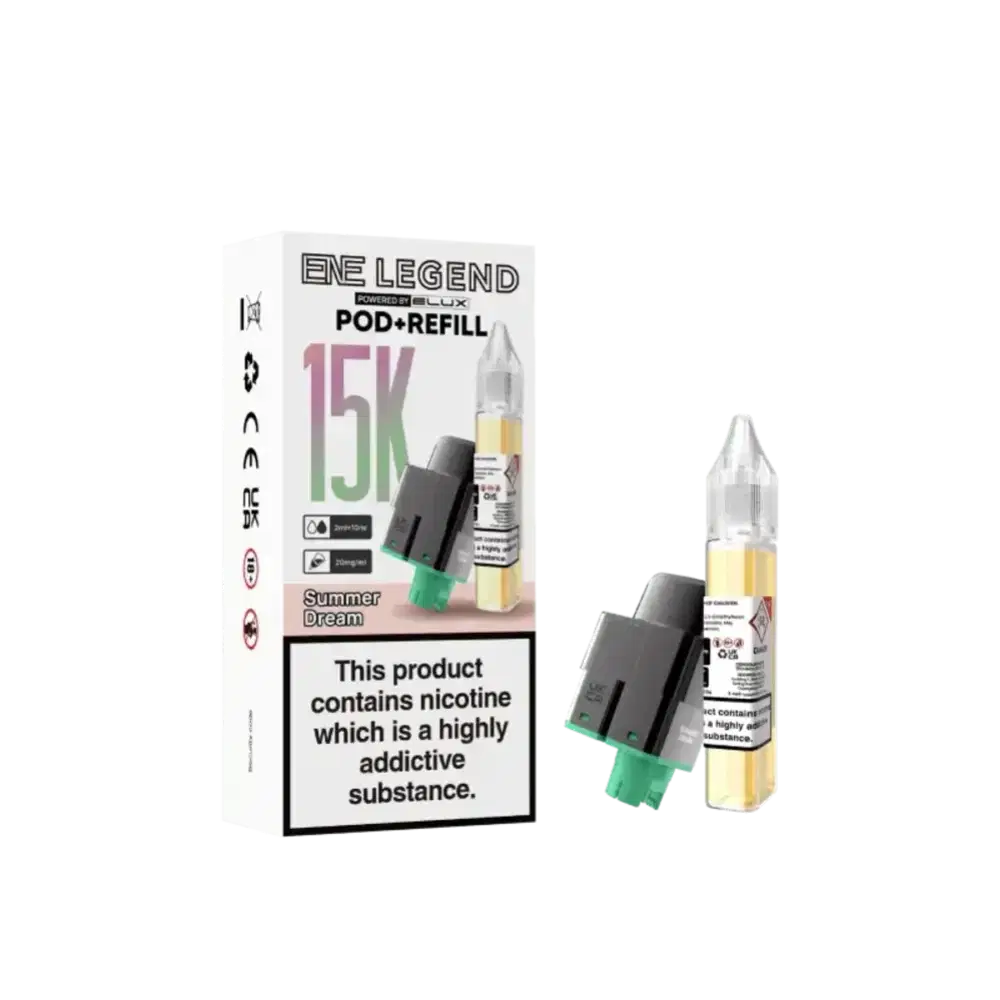 Elux Ene Legend 15k Pods Pack of 5 Summer Dream