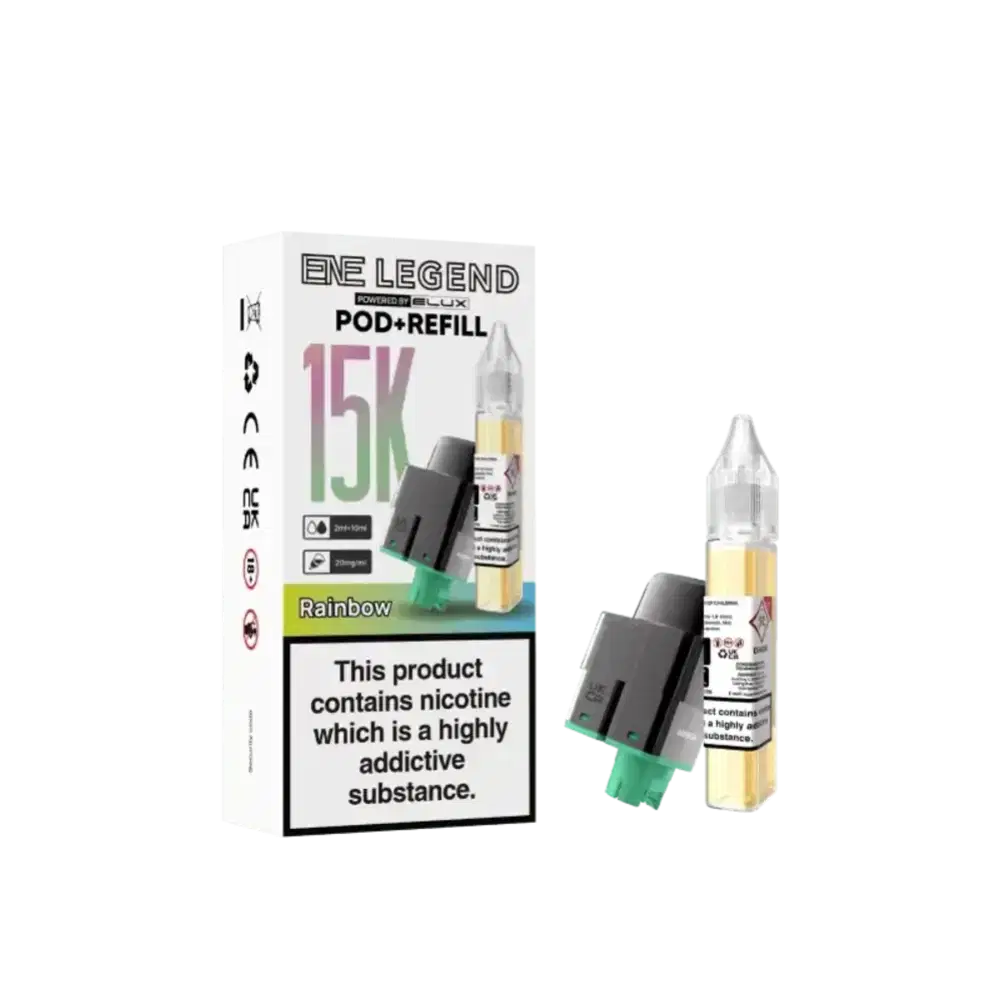 Elux Ene Legend 15k Pods Pack of 5 Rainbow