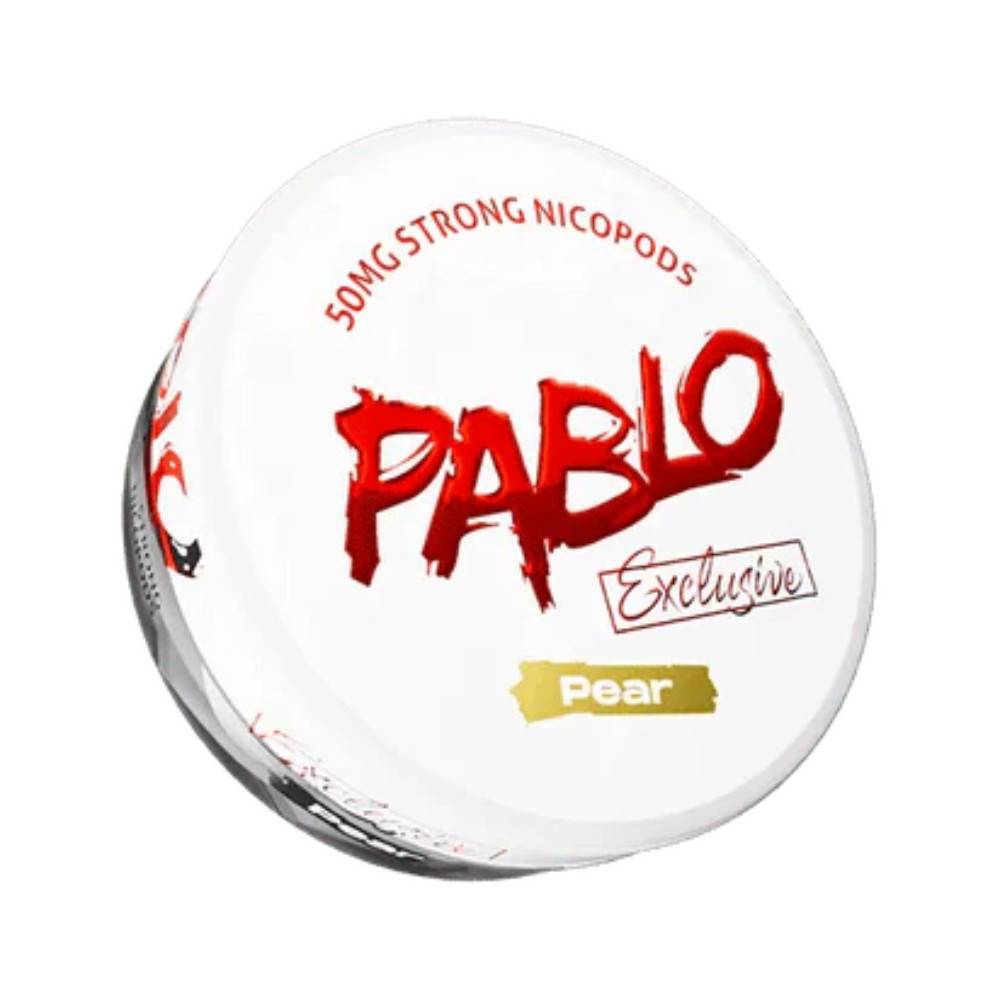 Pablo Nicotine Pouches 10 Packs Pear 50mg