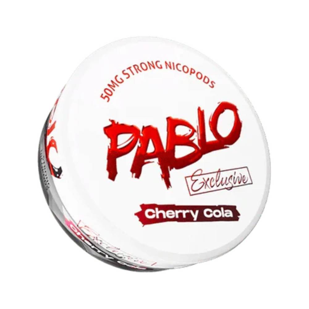 Pablo Nicotine Pouches 10 Packs Cherry Cola 50mg