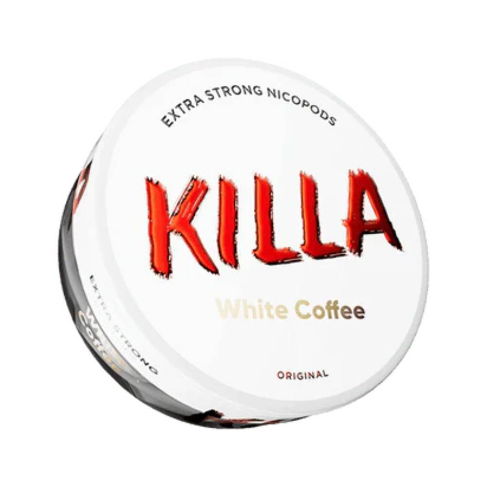 Killa Nicotine Pouches 10 Packs White Coffee 16mg