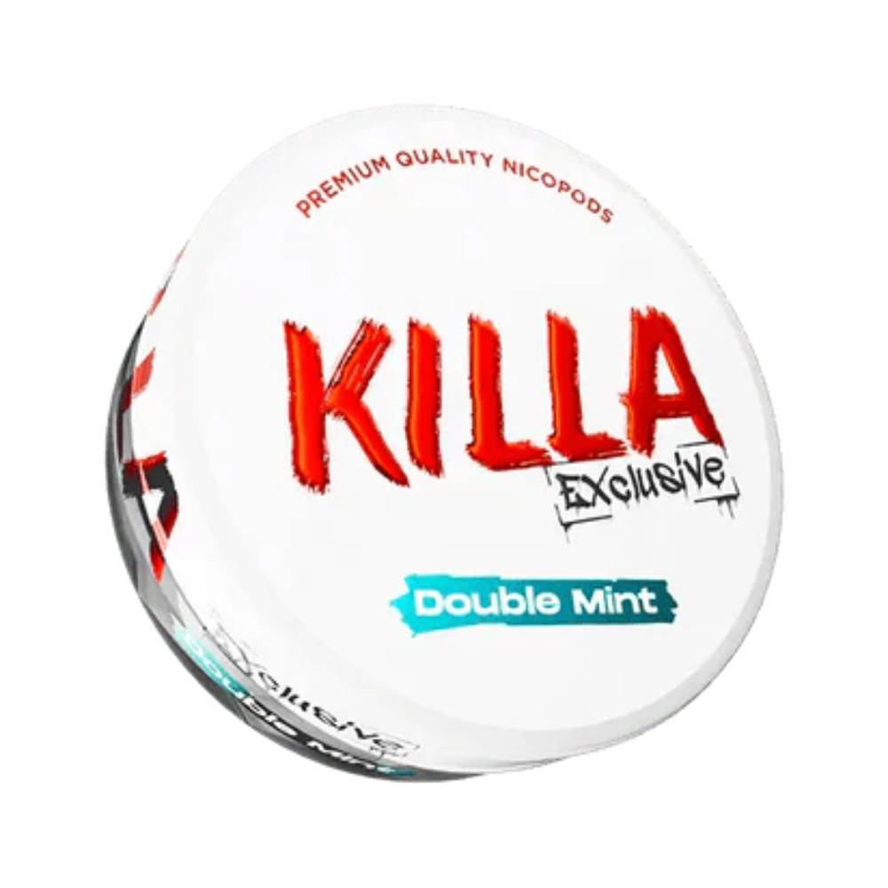 Killa Nicotine Pouches 10 Packs Double Mint 16mg