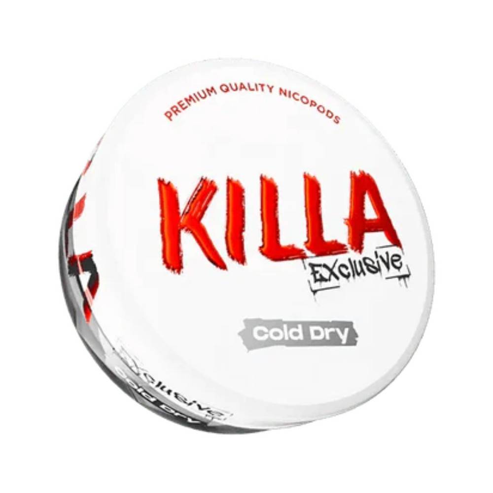 Killa Nicotine Pouches 10 Packs Cold Dry 16mg