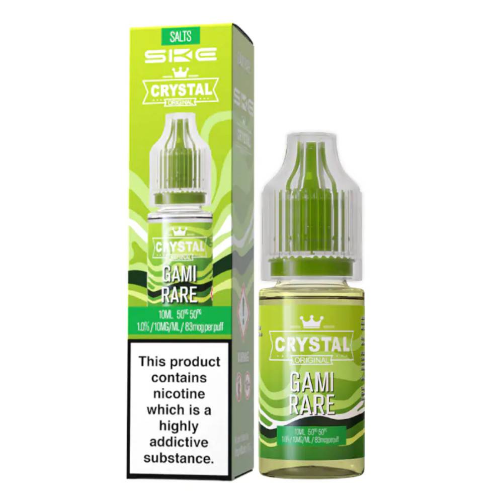 Ske Crystal Nic Salts E-Liquids 10ml Box of 10 Gami Rare 20mg