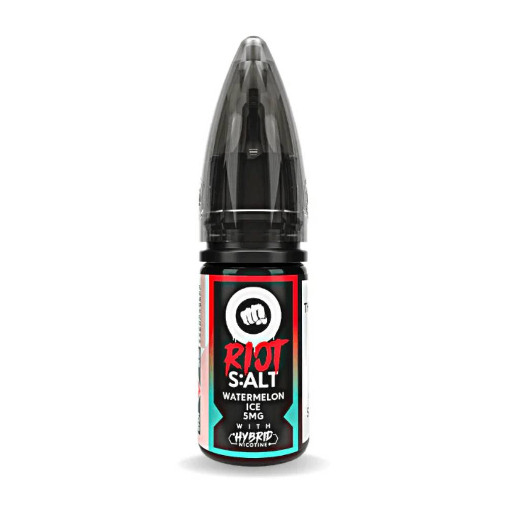 Riot Squad Nic Salt e liquids 10ml Box of 10 Watermelon Ice 10mg
