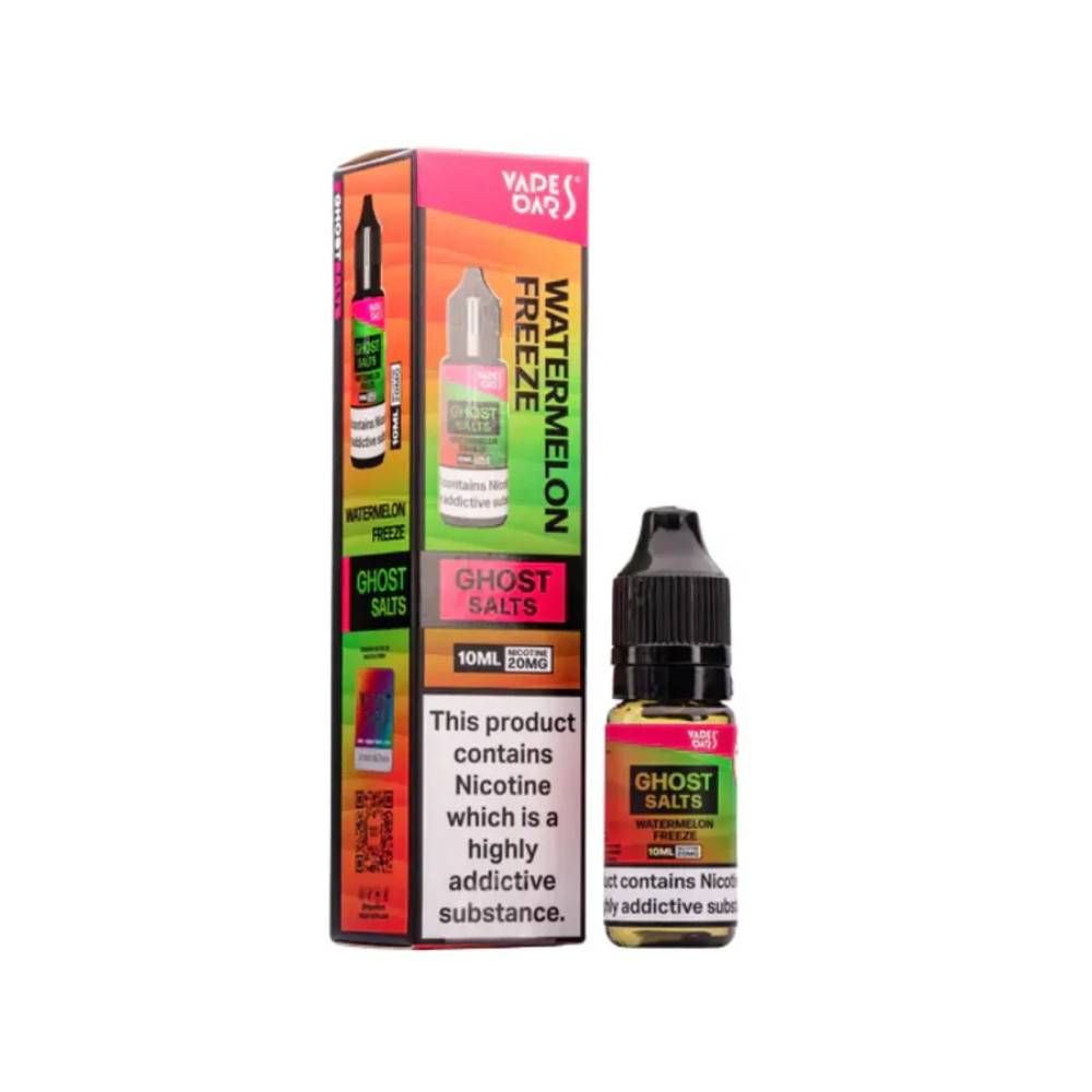 Ghost 3500 Nic Salts e liquids 10ml Box of 10 Watermelon Freeze 10mg