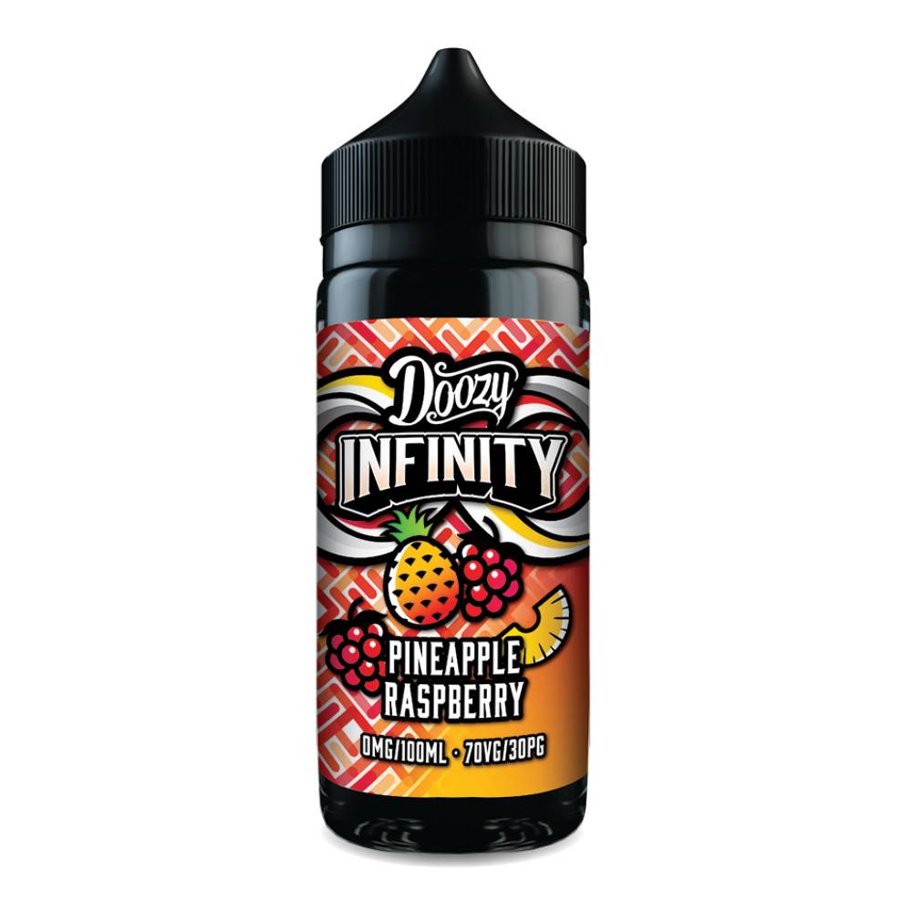 Doozy Infinity Nic Salts e liquids 10ml Box of 10 Pineapple Raspberry 20mg