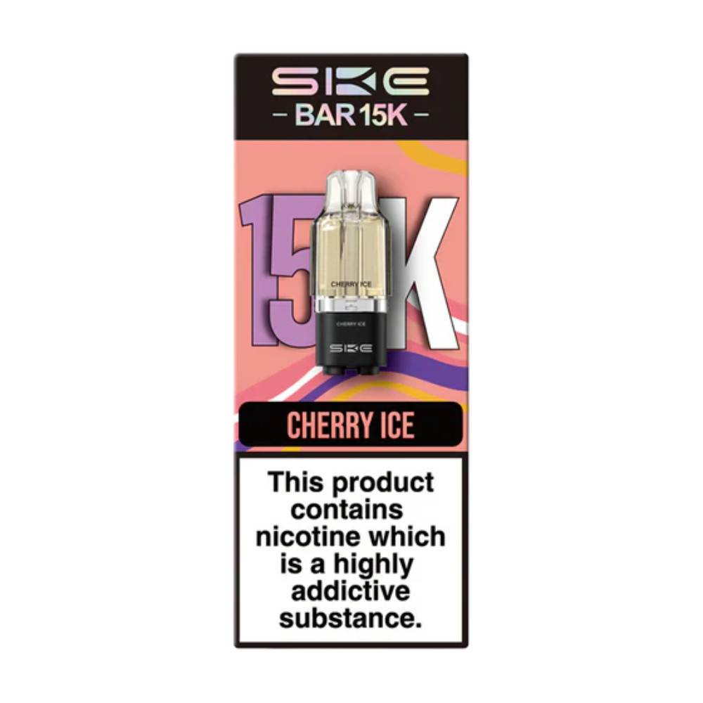 Ske Bar 15k Prefilled Pods Pack of 5 Cherry Ice