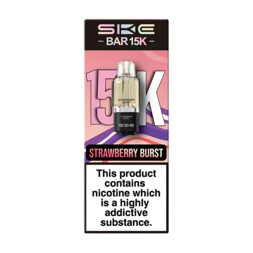 Ske Bar 15k Prefilled Pods Pack of 5 Strawberry Burst