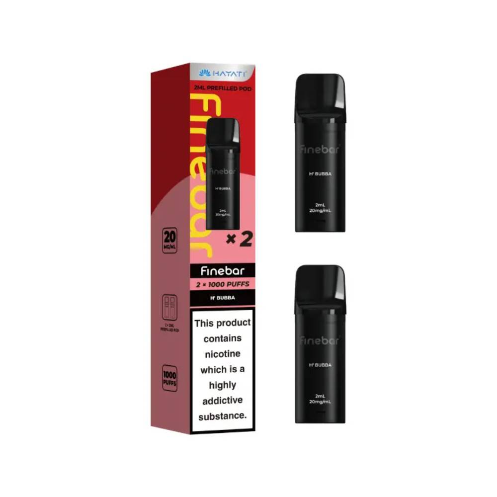 Hayati Finebar Prefilled Pod Pack of 10 H' Bubba