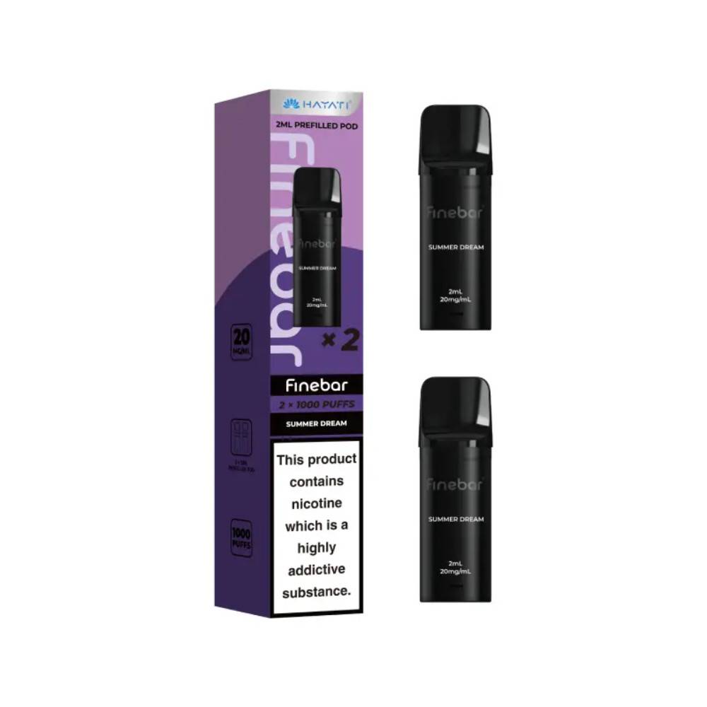 Hayati Finebar Prefilled Pod Pack of 10 Summer Dream