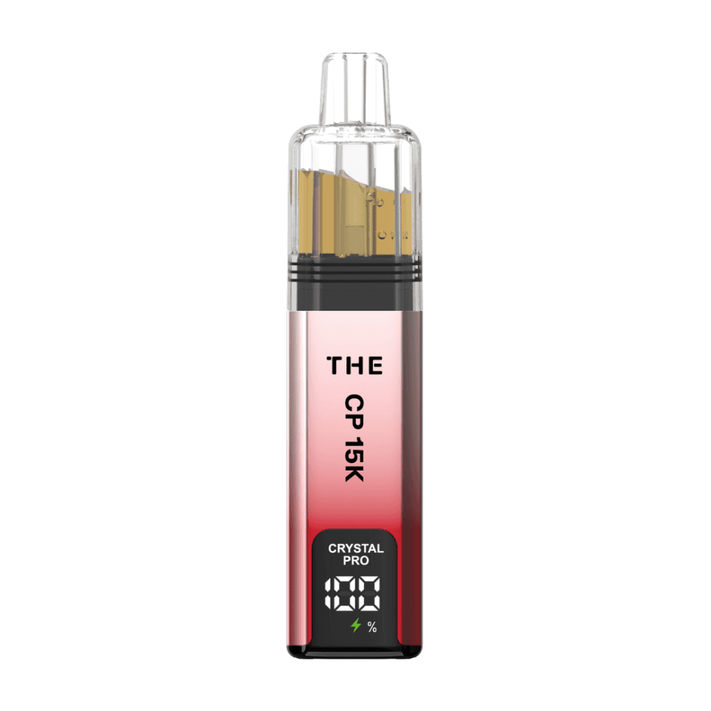 Crystal Pro CP 15k Vape Kit Box of 5 Strawberry Cranberry Cherry