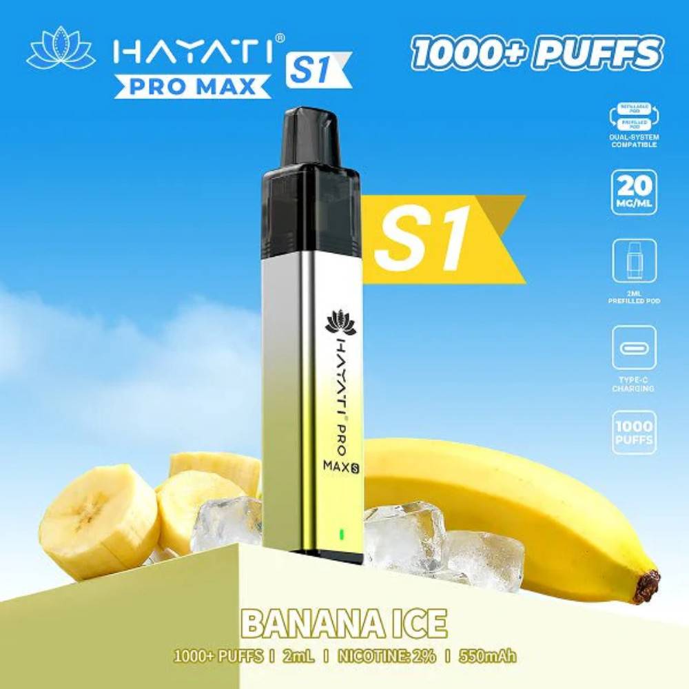 Hayati Pro Max S1 Vape Kit Box of 10