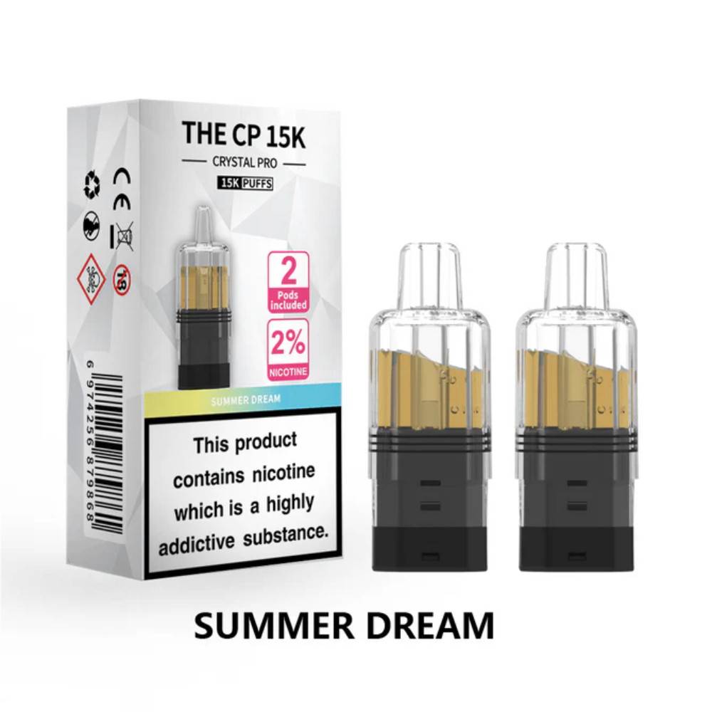 Crystal Pro CP 15k Prefilled Pods Pack of 5 Summer Dream