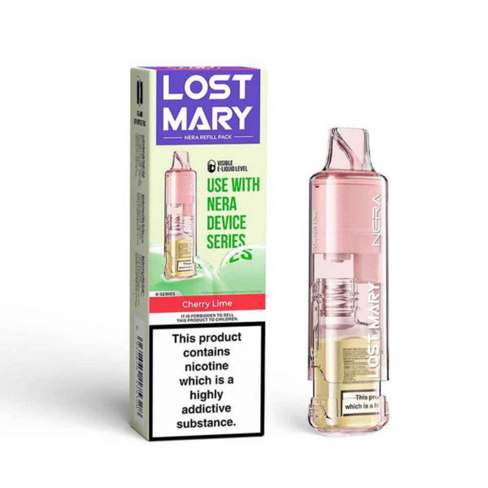 Lost Mary NERA 30K Pureview Pods Pack of 5 Cherry Lime