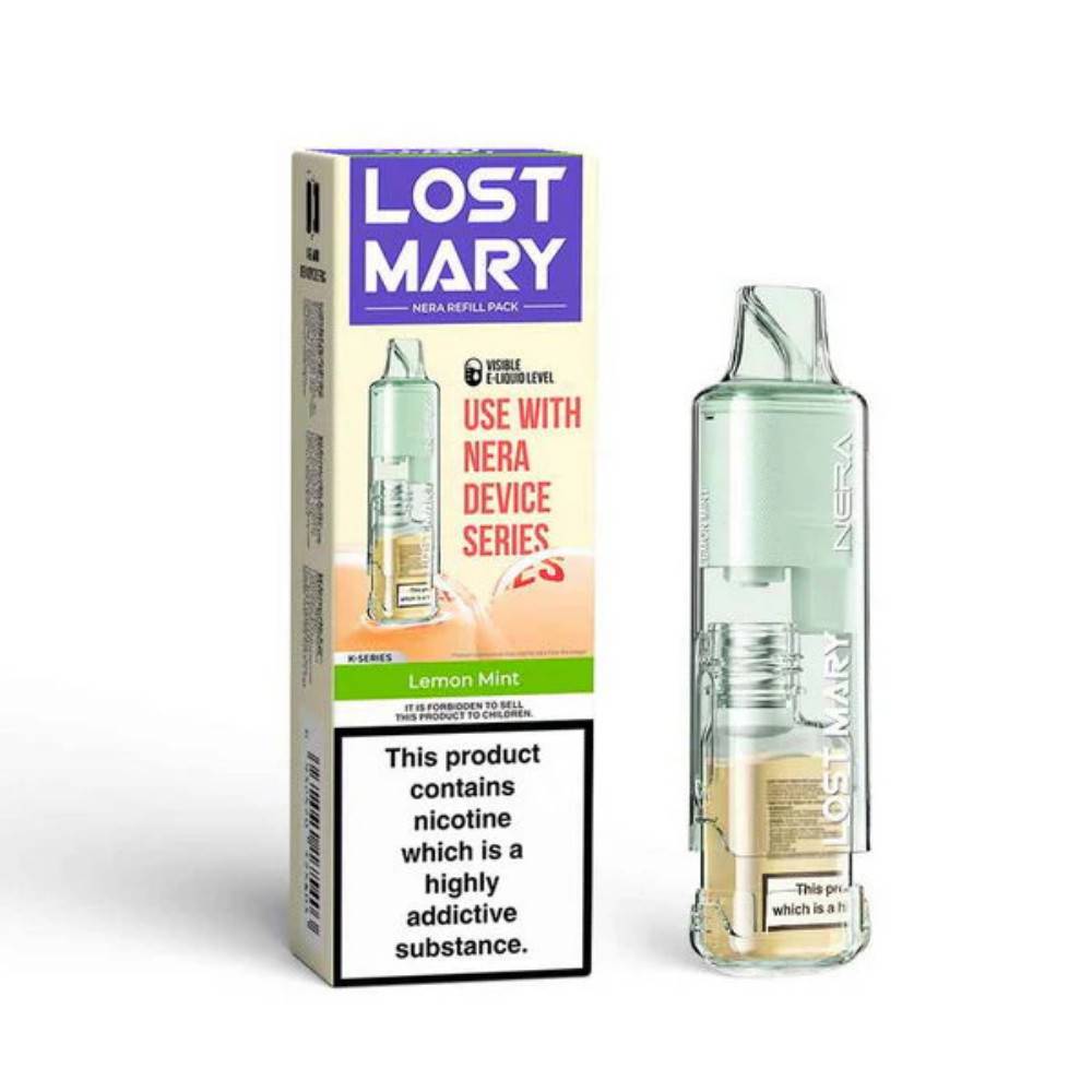 Lost Mary NERA 30K Pureview Pods Pack of 5 Lemon Mint