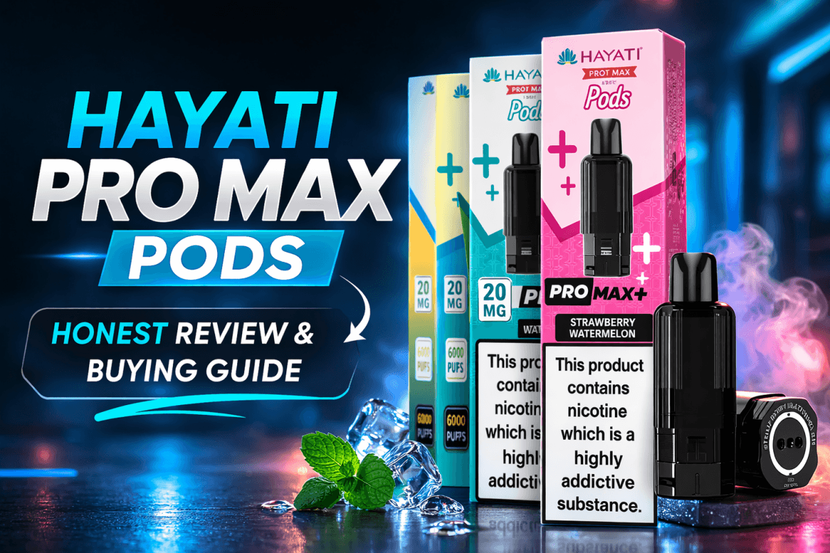 Hayati Pro Max Plus 6000 Pods Pack of 5