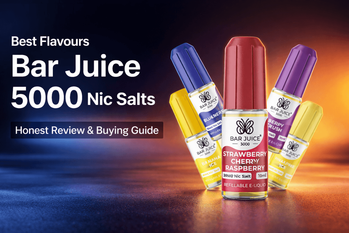 Bar Juice Nic Salts E-Liquids 10ml Box of 10