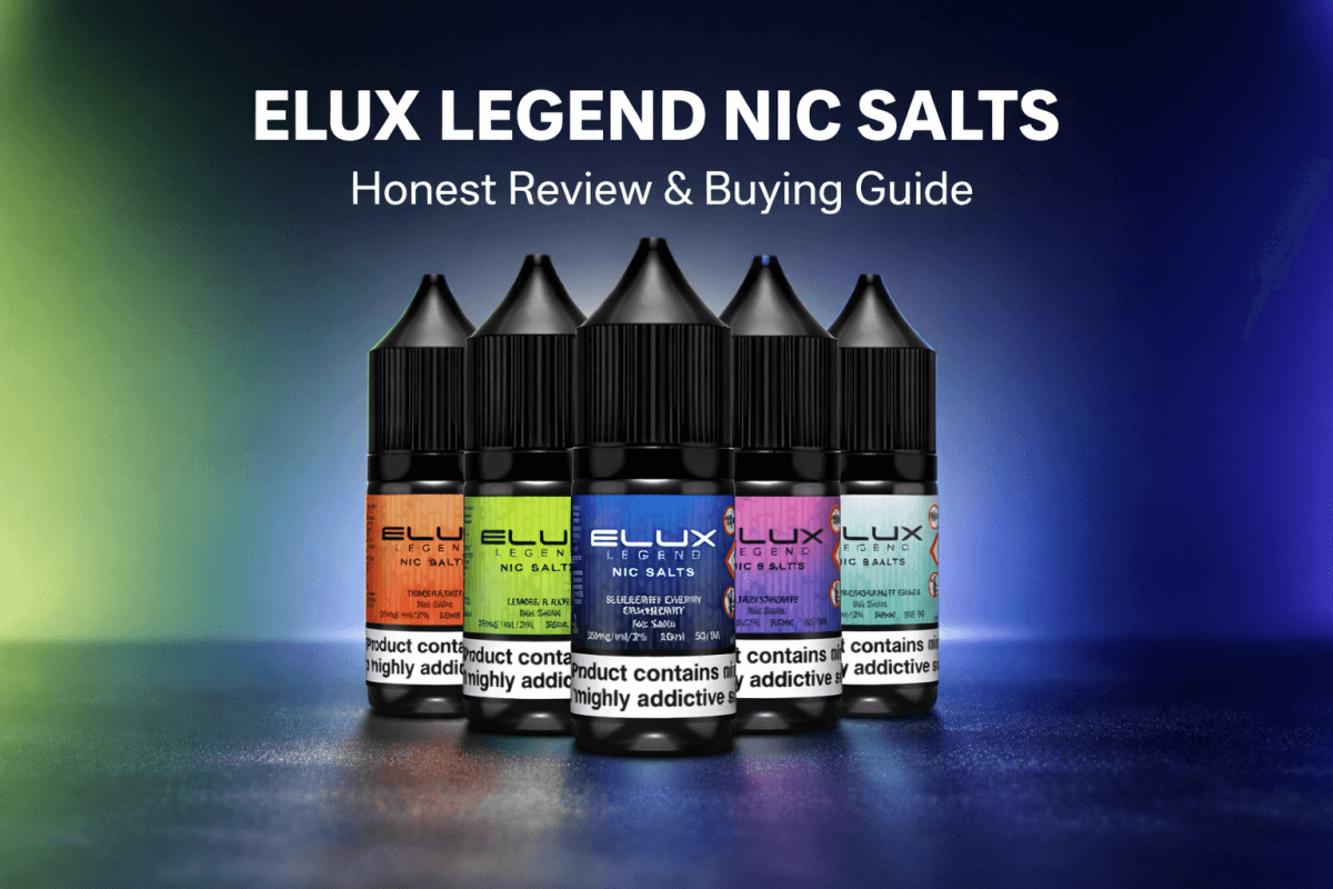 Elux Legend Nic Salts E-Liquids 10ml Box of 10