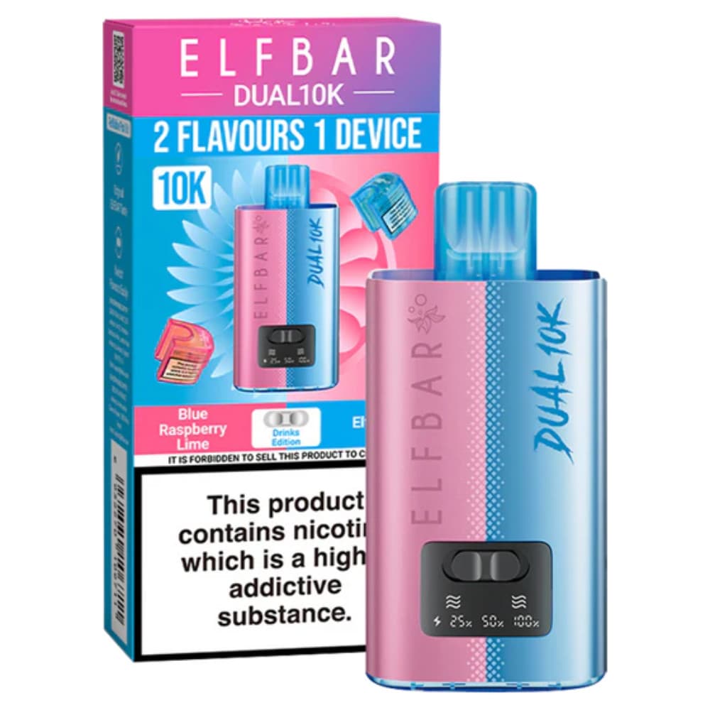  Drinks Edition Elf Bar Dual 10k Vape Kit Box of 5