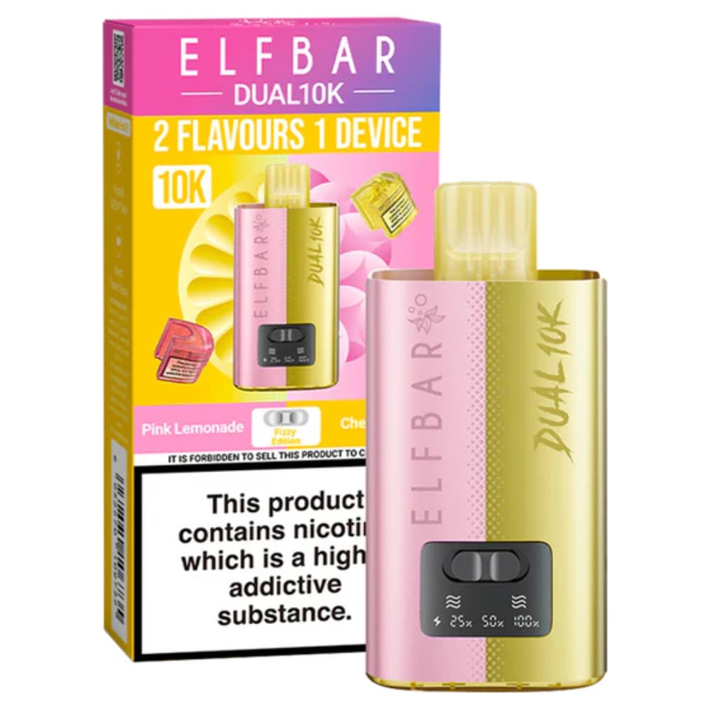  Fizzy Edition Elf Bar Dual 10k Vape Kit Box of 5