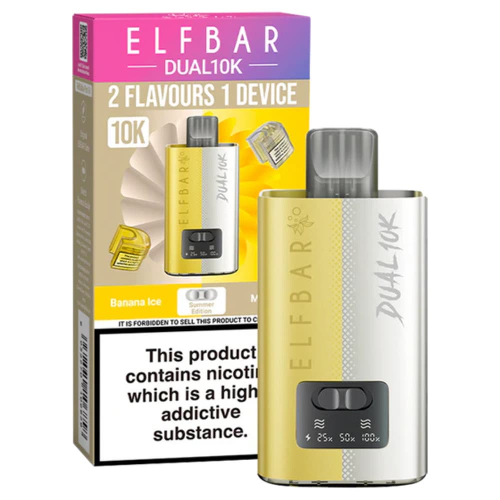  Summer Edition Elf Bar Dual 10k Vape Kit Box of 5