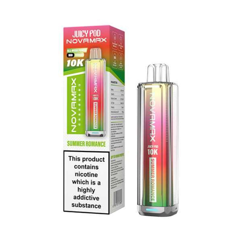  Summer Romance Juicypod Novamax 10k Vape Kit Box of 5