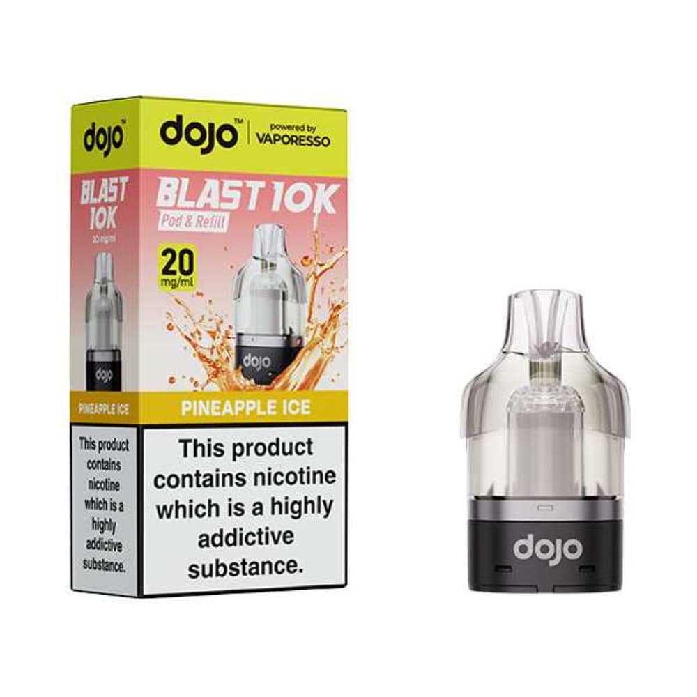  Pineapple Ice Vaporesso Dojo Blast 10K Pods Pack of 5
