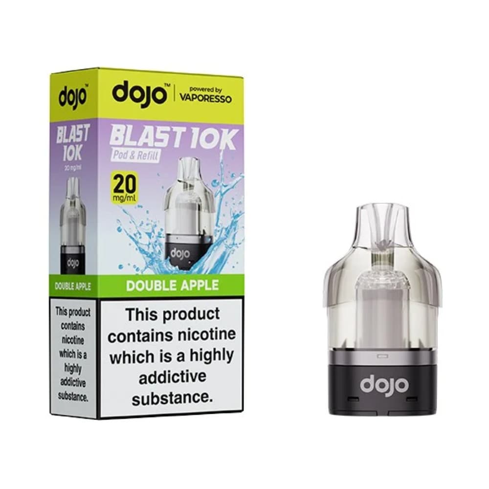  Double Apple Vaporesso Dojo Blast 10K Pods Pack of 5