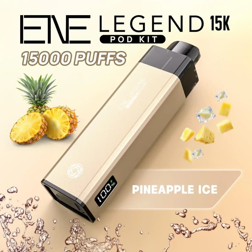  Pineapple ice Elux Ene Legend 15k Vape Kit Box of 5