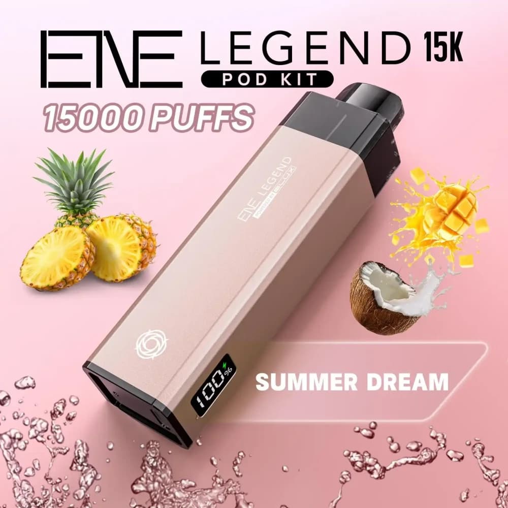  Summer Dream Elux Ene Legend 15k Vape Kit Box of 5
