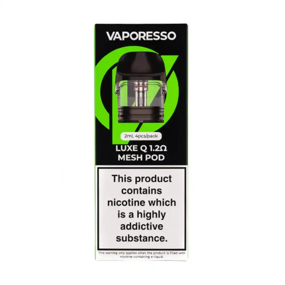  1.2ohm Mesh Pod Vaporesso Luxe Q Replacement Pods 2 Packs