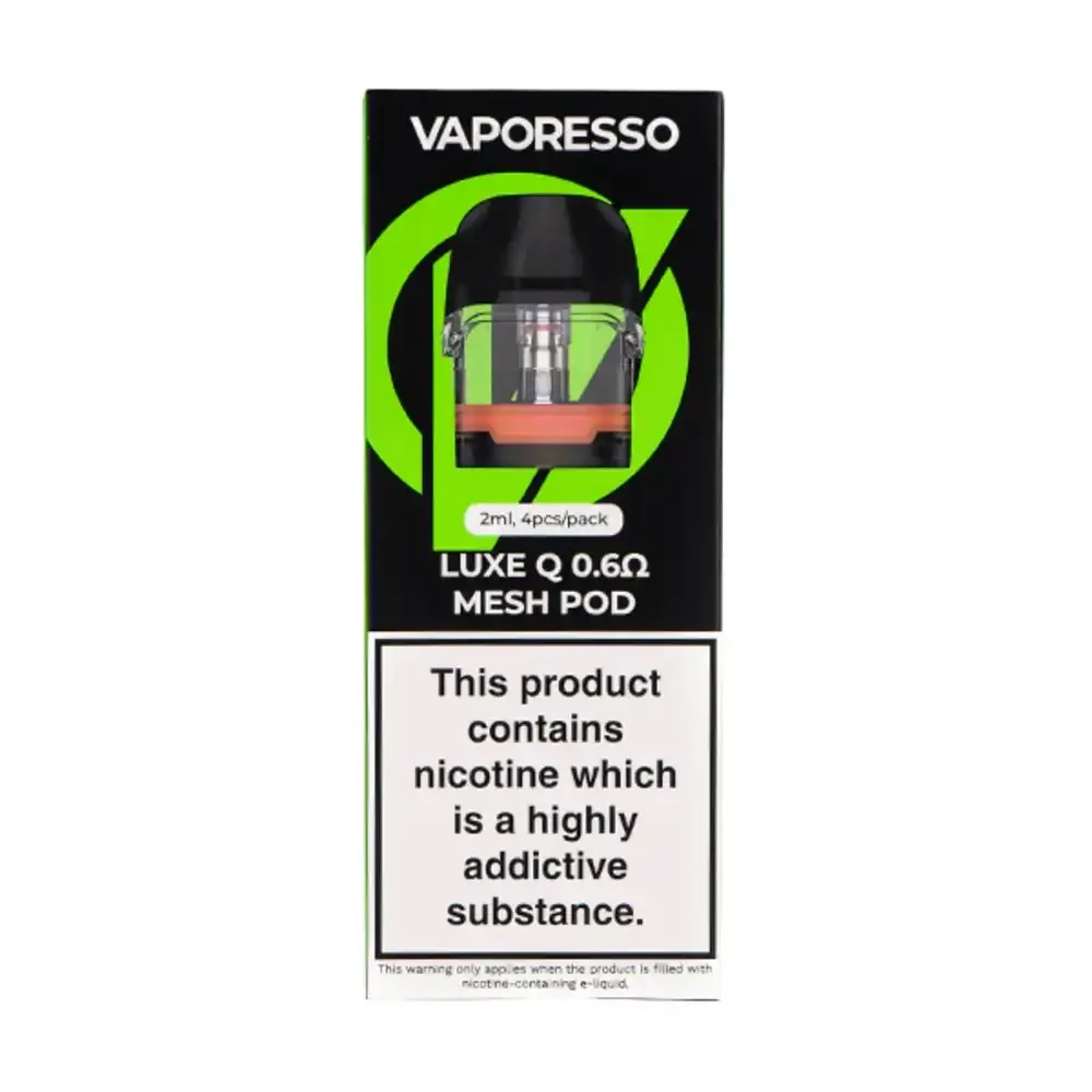  0.6ohm Mesh Pod Vaporesso Luxe Q Replacement Pods 2 Packs