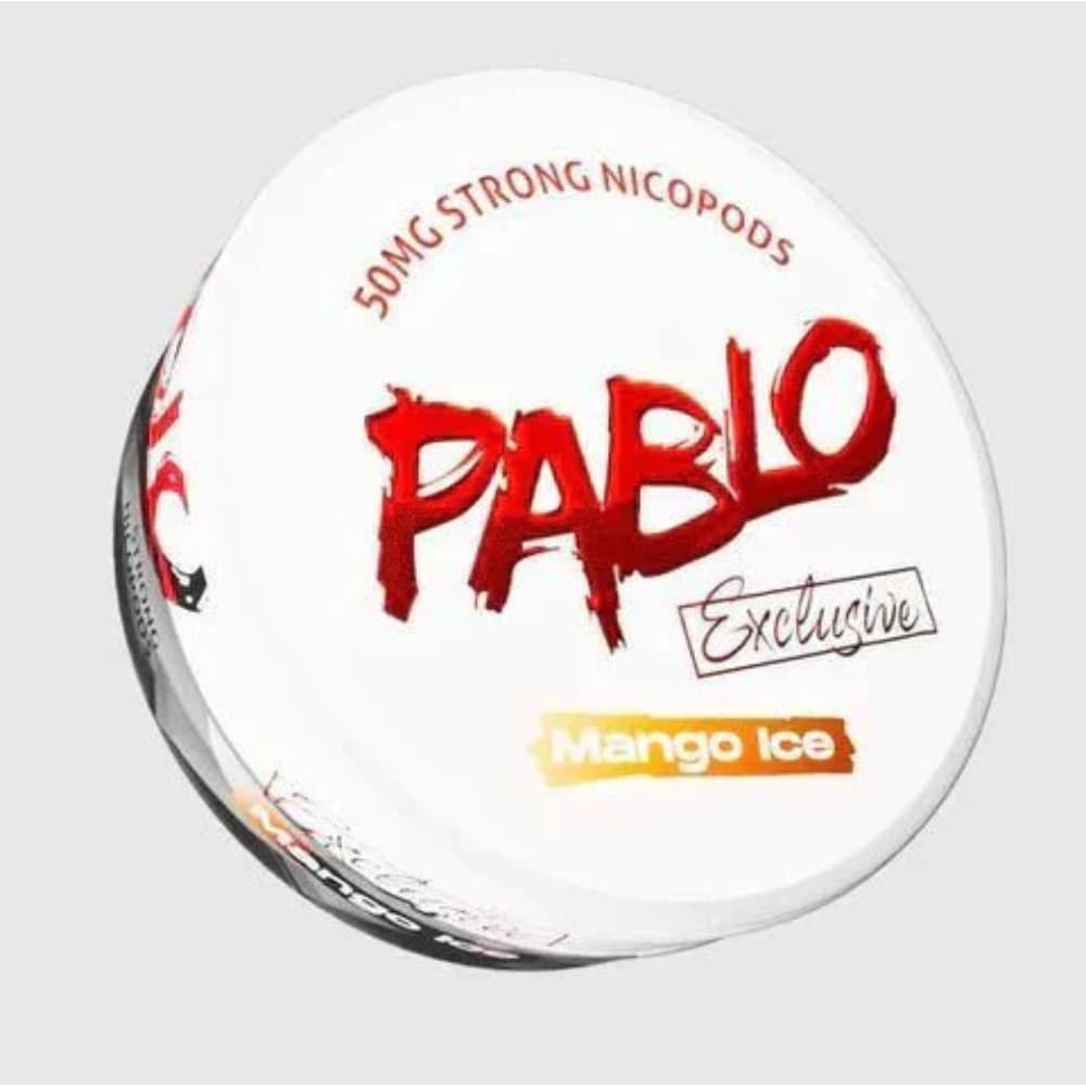  Mango Ice / 50mg Pablo Nicotine Pouches 10 Packs