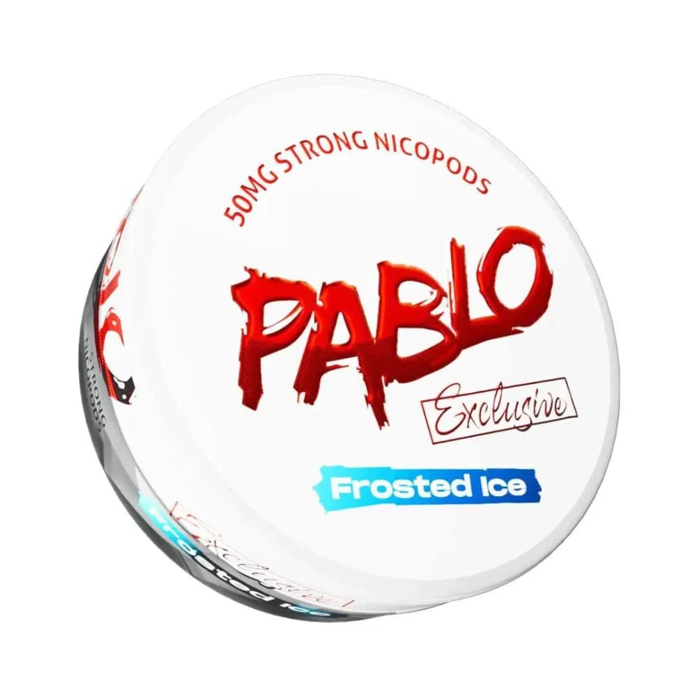  Frosted Ice / 50mg Pablo Nicotine Pouches 10 Packs