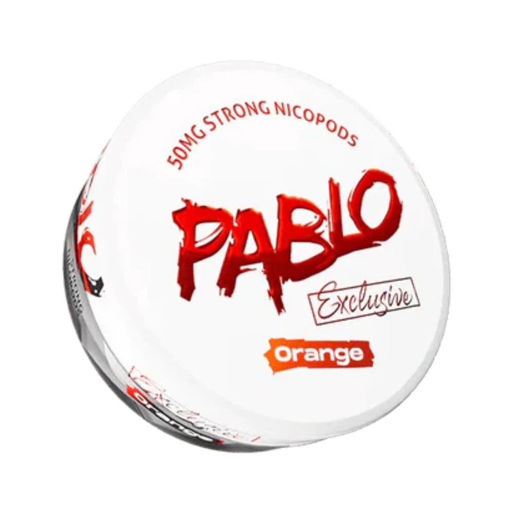  Orange / 50mg Pablo Nicotine Pouches 10 Packs