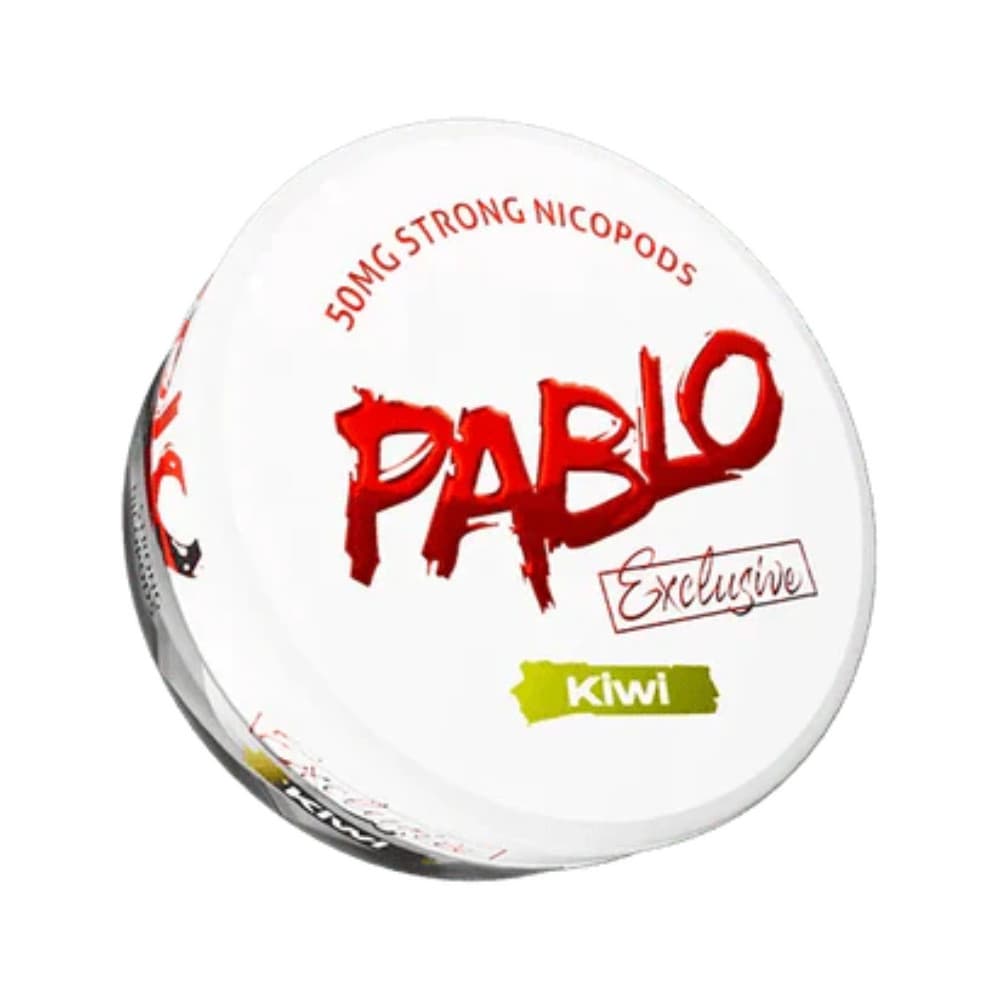  Kiwi / 50mg Pablo Nicotine Pouches 10 Packs