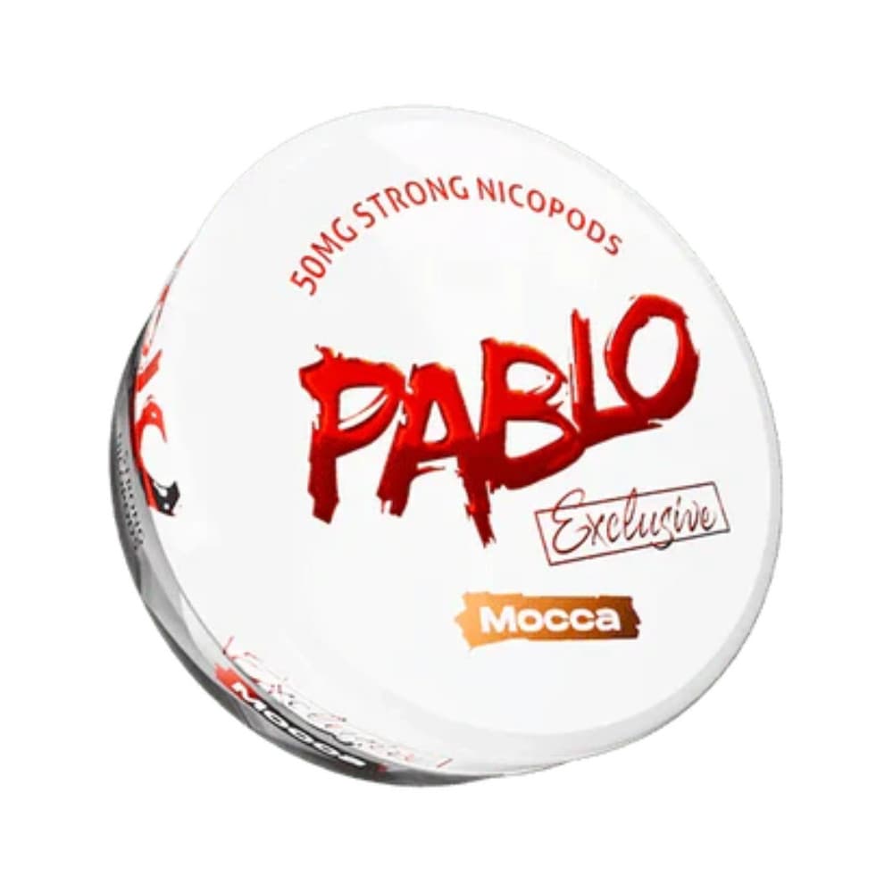  Mocca / 50mg Pablo Nicotine Pouches 10 Packs