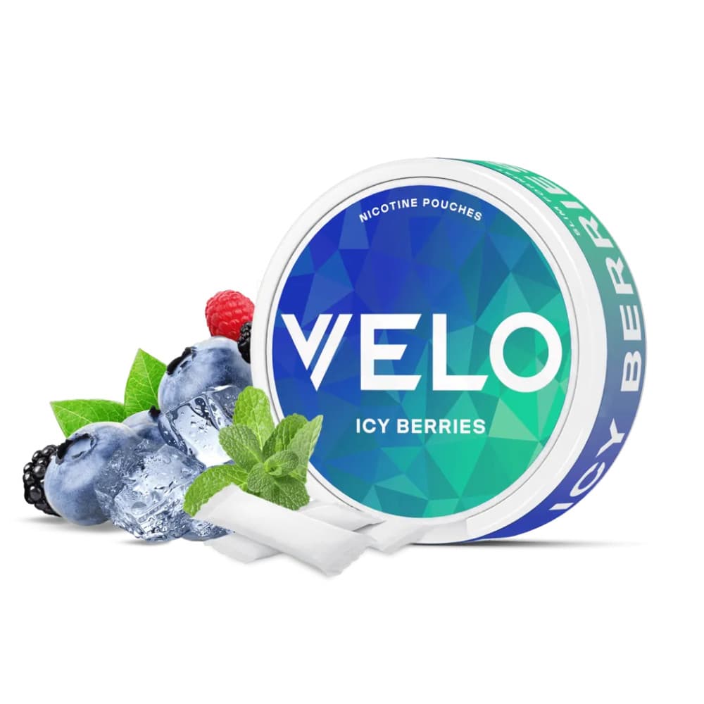  Ice Berries Velo Nicotine Pouches 10 Packs